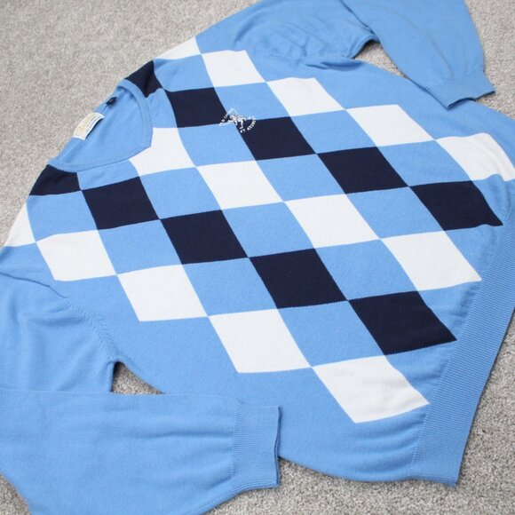 Vintage Auchterlonies Golf Sweater Adult XL Old Course St. Andrews Embroidered - Picture 7 of 13